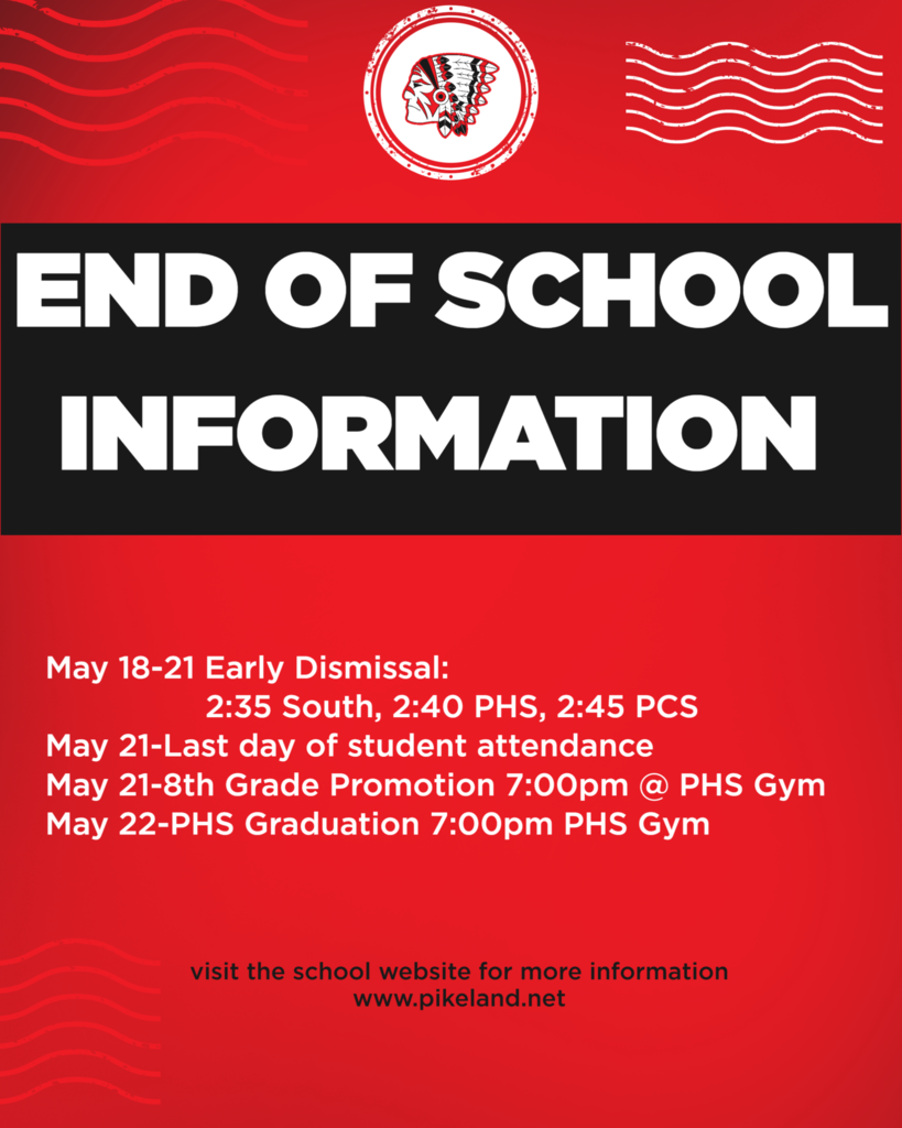 End of School  Information