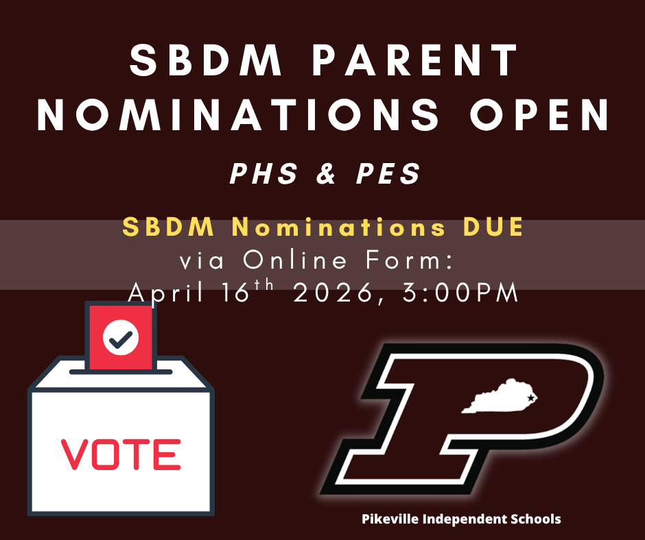SBDM Nominations Due April 16th