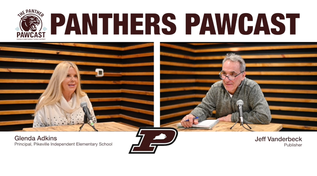 Panthers Pawcast Episode two including Pikeville Elementary School Principal Glenda Adkins and Pawcast host Jeff Vanderbeck