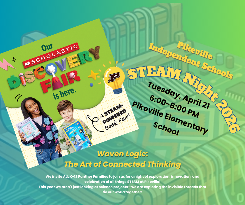 STEAM Night 2026 + Discovery Fair by Scholastic Tuesday April 21st