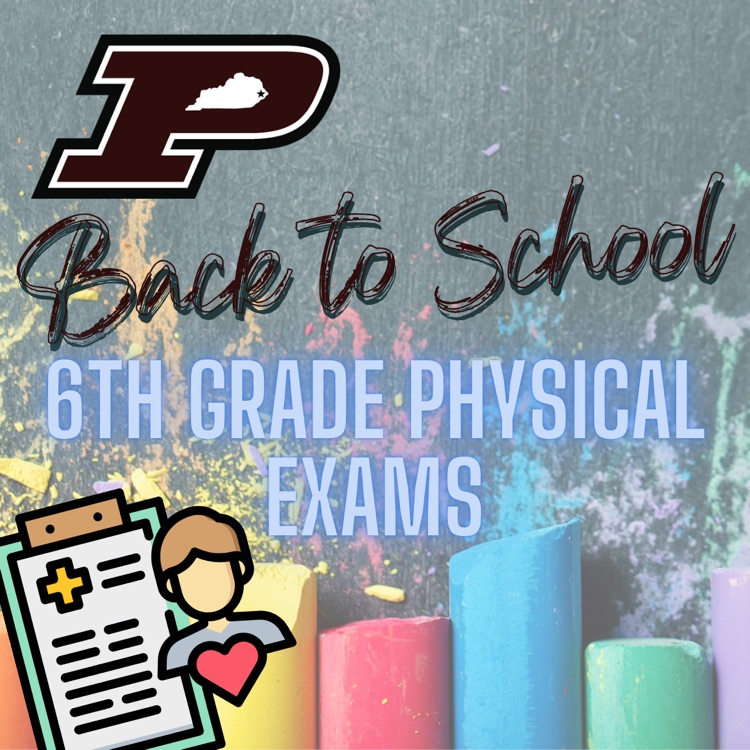 6th Grade Exams due during back to school