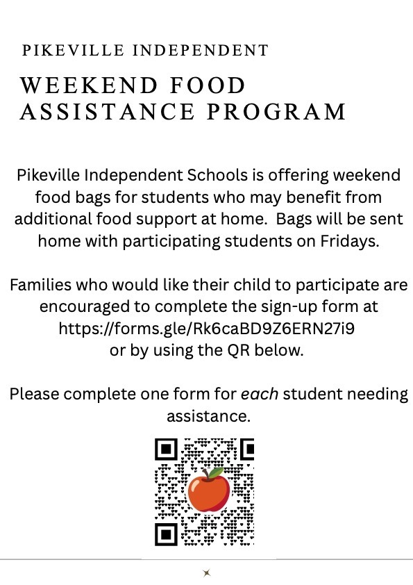 Weekend Food Assistance Program