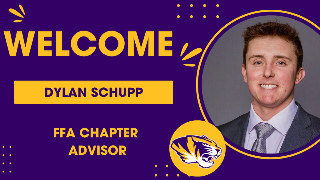 Dylan Schupp- FFA Advisor
