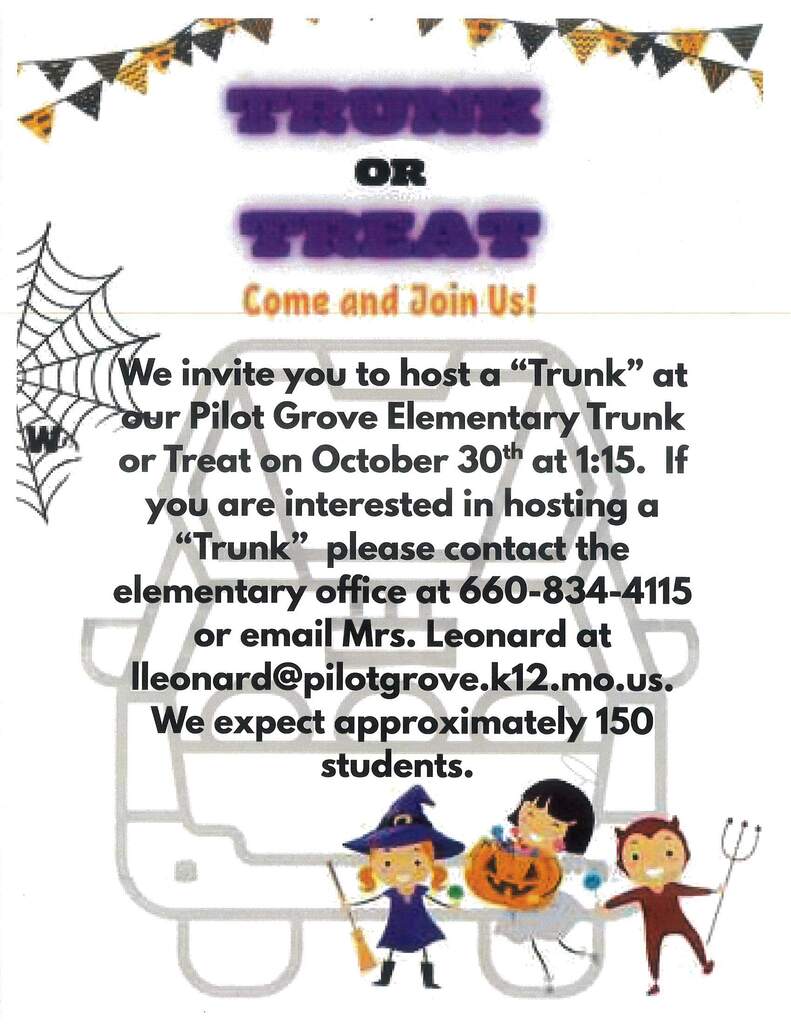 Trunk or Treat