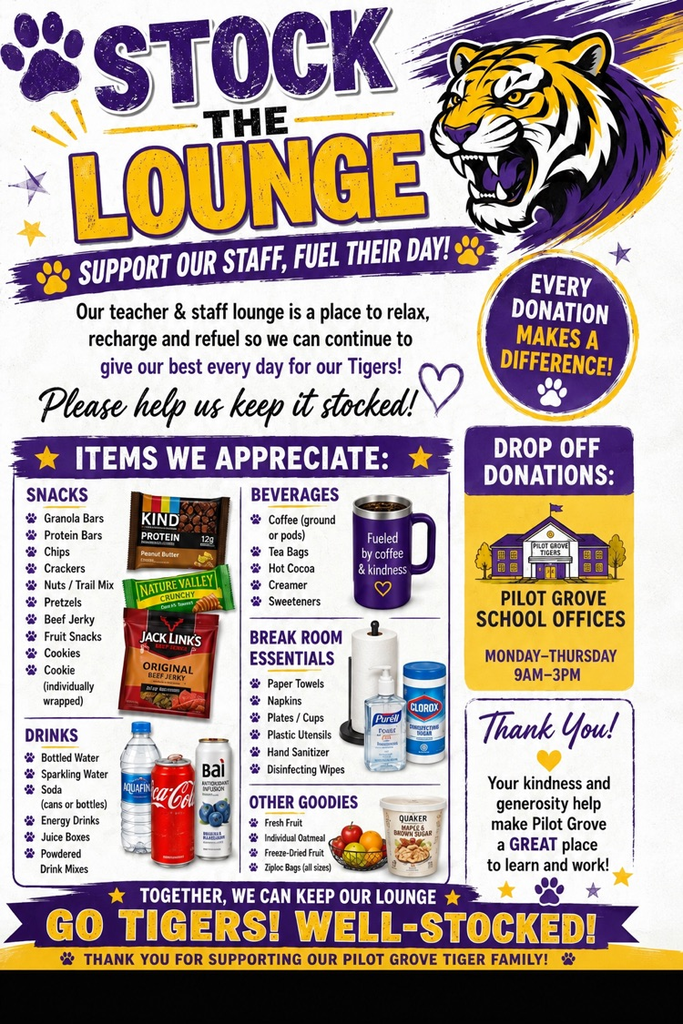stock the lounge
