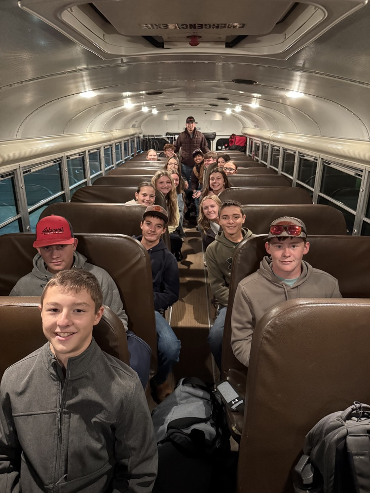 ffa kids on the bus to national convention