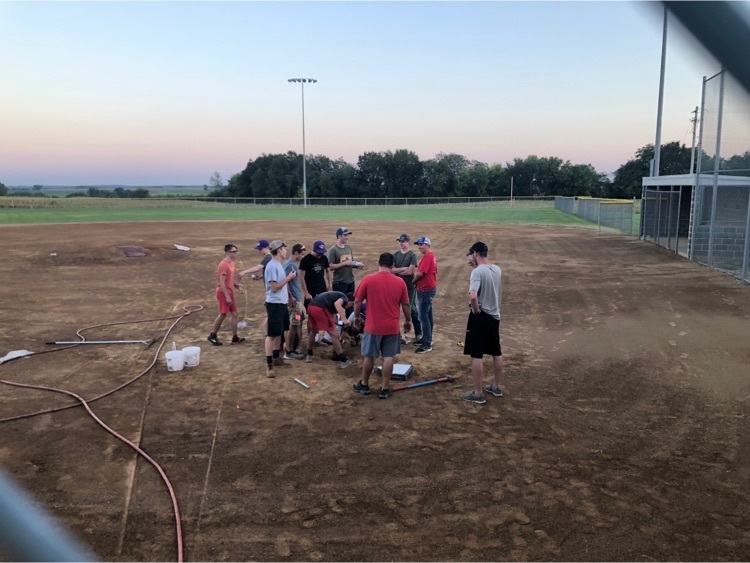 Squaring Homeplate Up