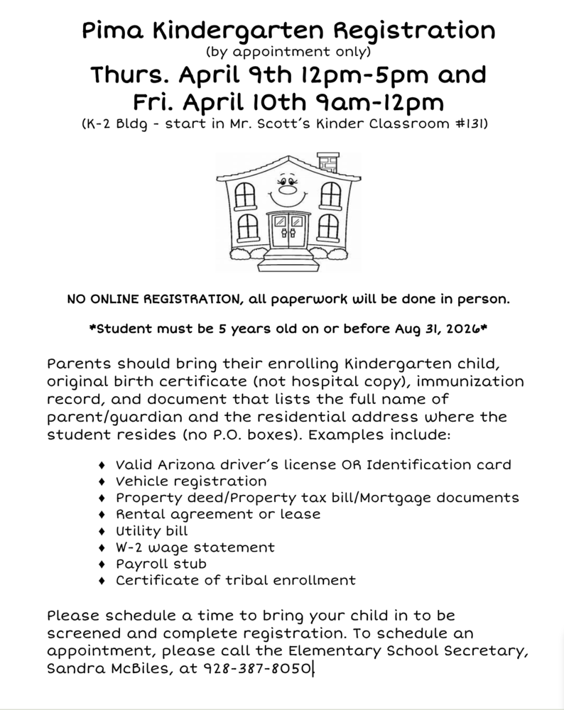 Kindergarten Registration