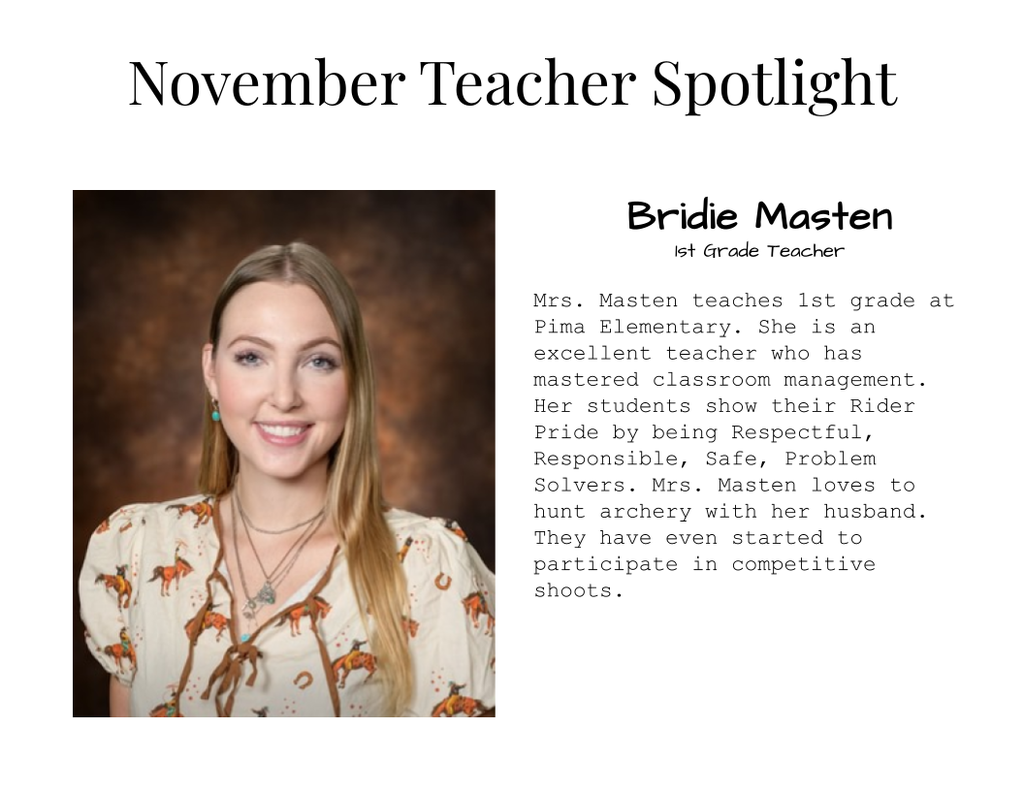PES November Teacher Spotlight