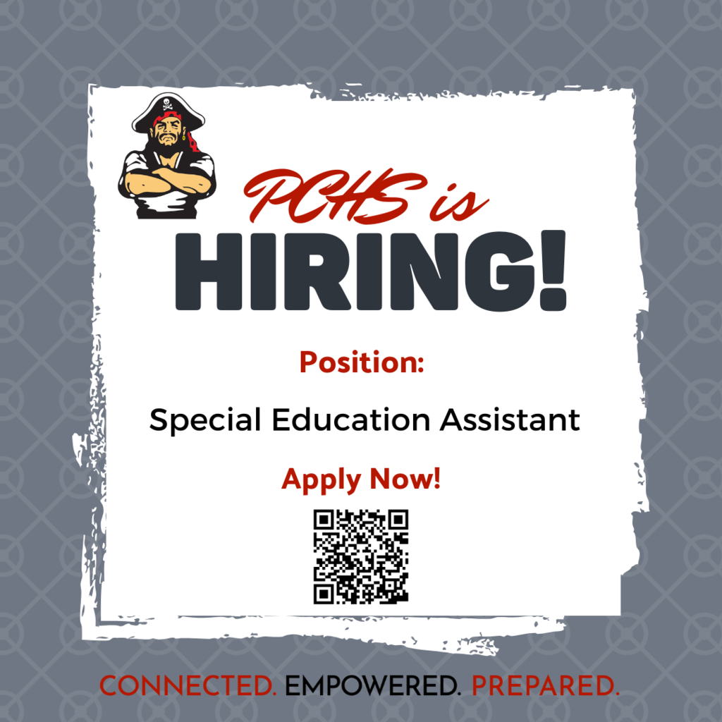 PCHS is hiring!