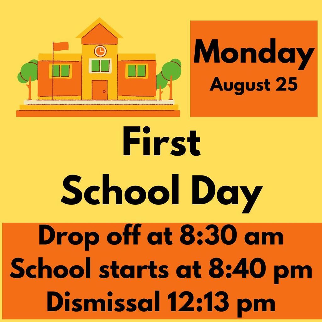 First day of school