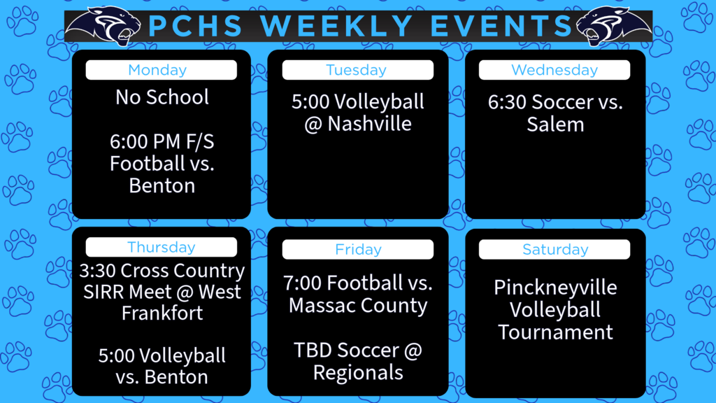This Week at PCHS