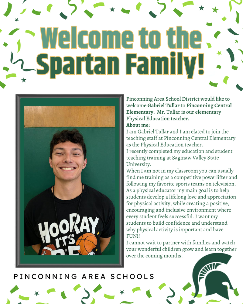 Welcome Mr. Tuller