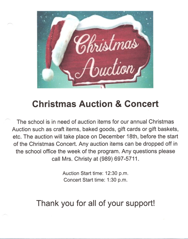 Christmas Auction