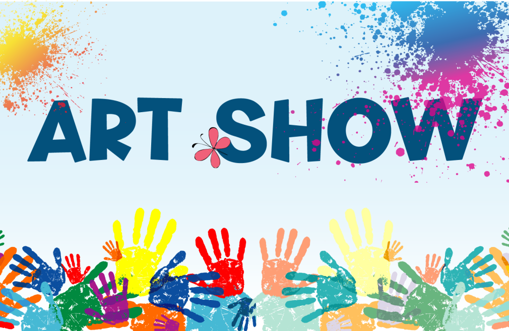 Art Show With Hand Prints