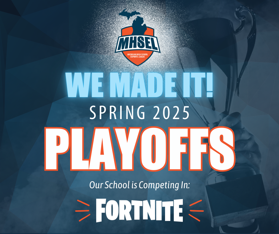 Playoff graphic for Fortnite
