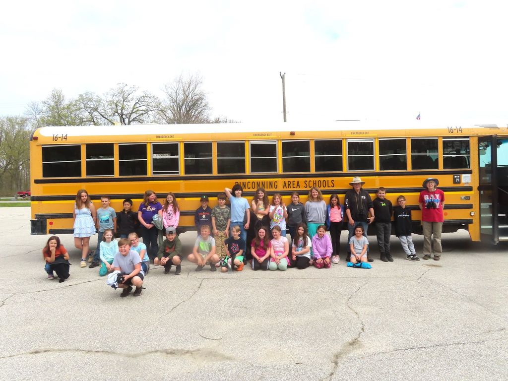Class front of bus