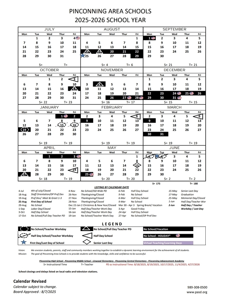 calendar