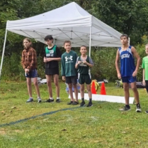 boys cross country medal winners. 