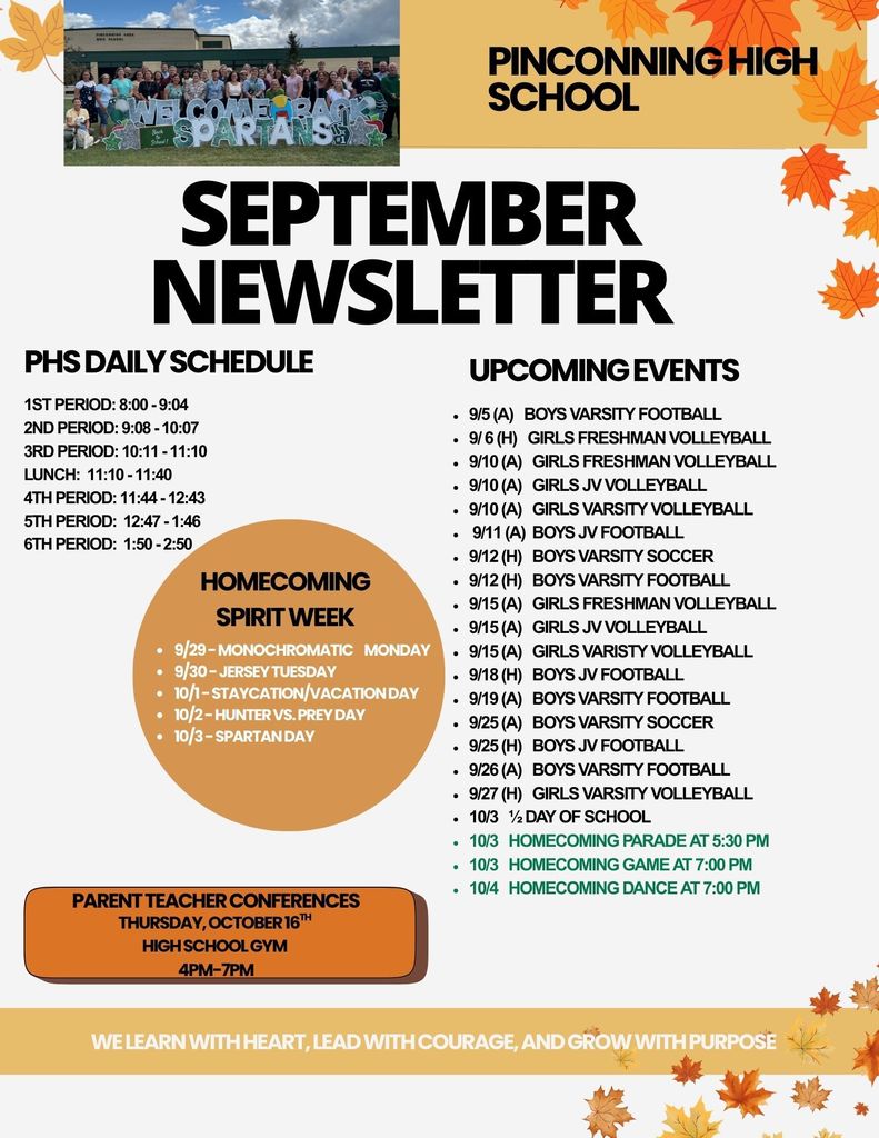 Newsletter Page 1