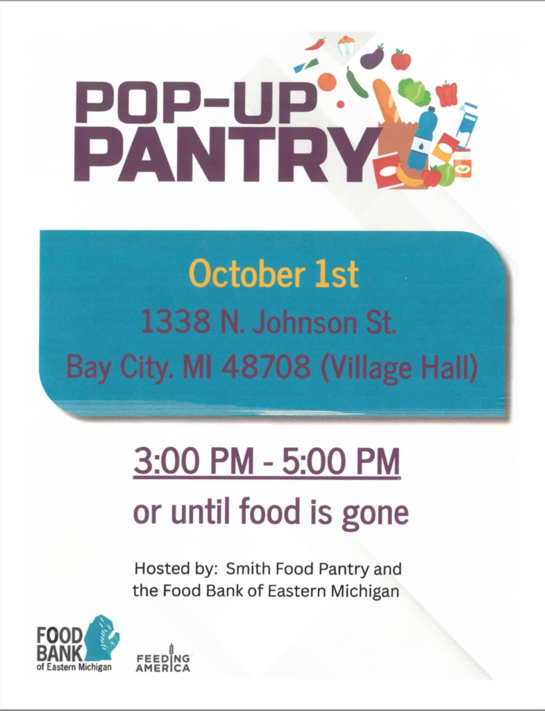 Pop-Up Pantry October 1st