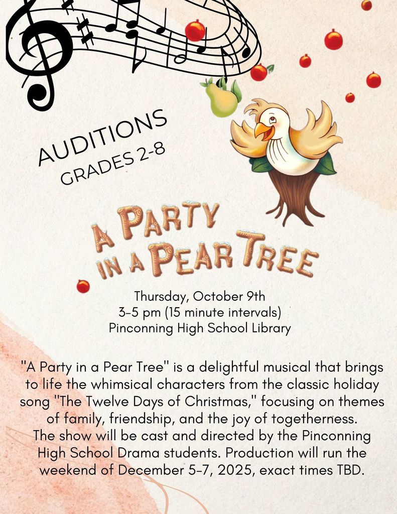 Musical Audition Flyer