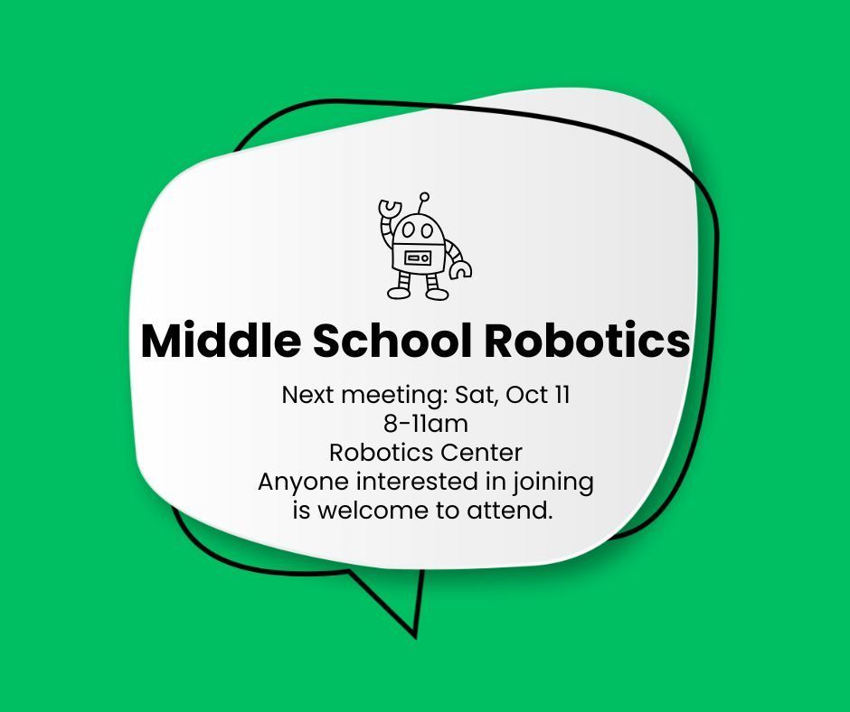 Middle School Robotics