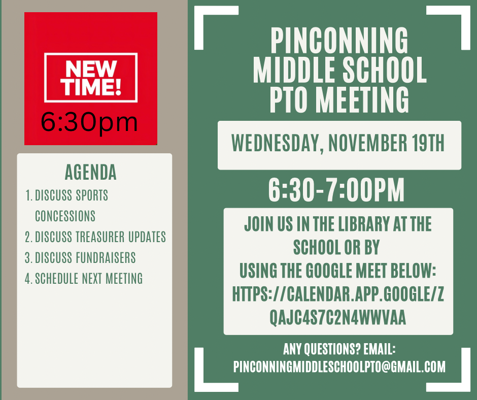 New time PTO meeting 