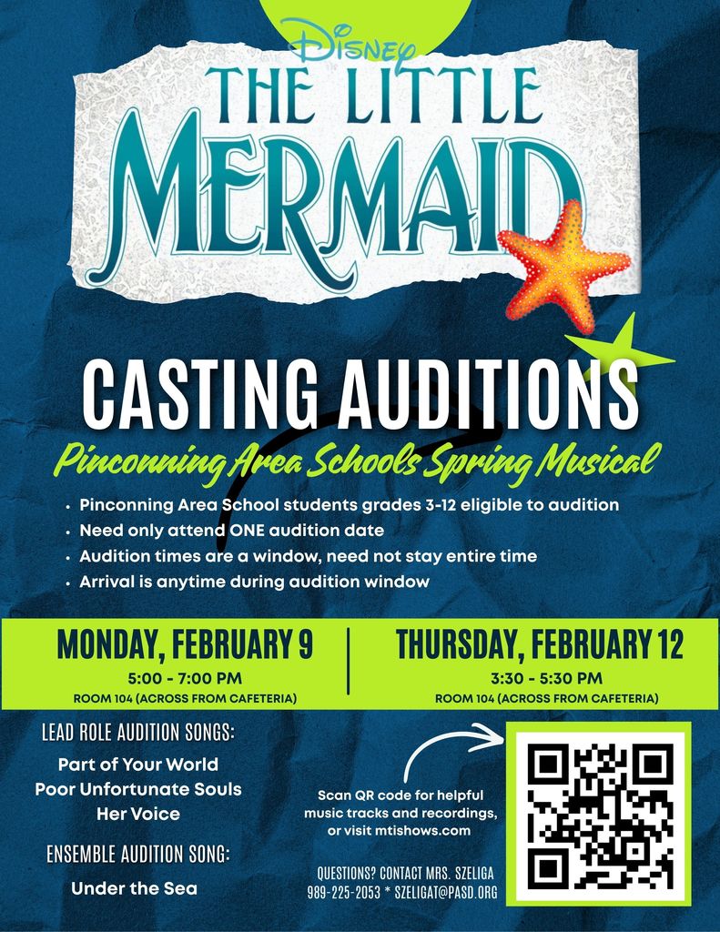 audition flyer