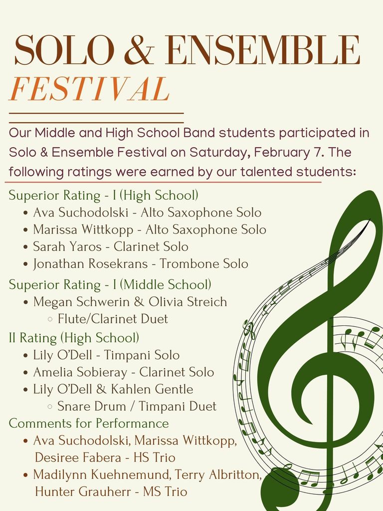 Solo and Ensemble Festival