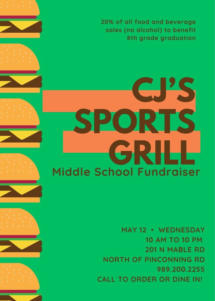 CJ's fundraiser