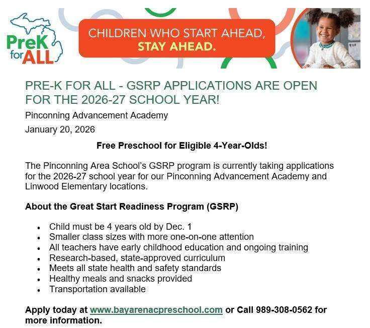 PreK For All Flyer