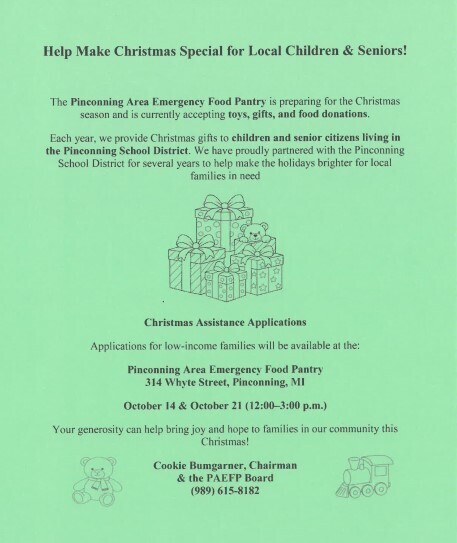 Christmas Basket Flyer