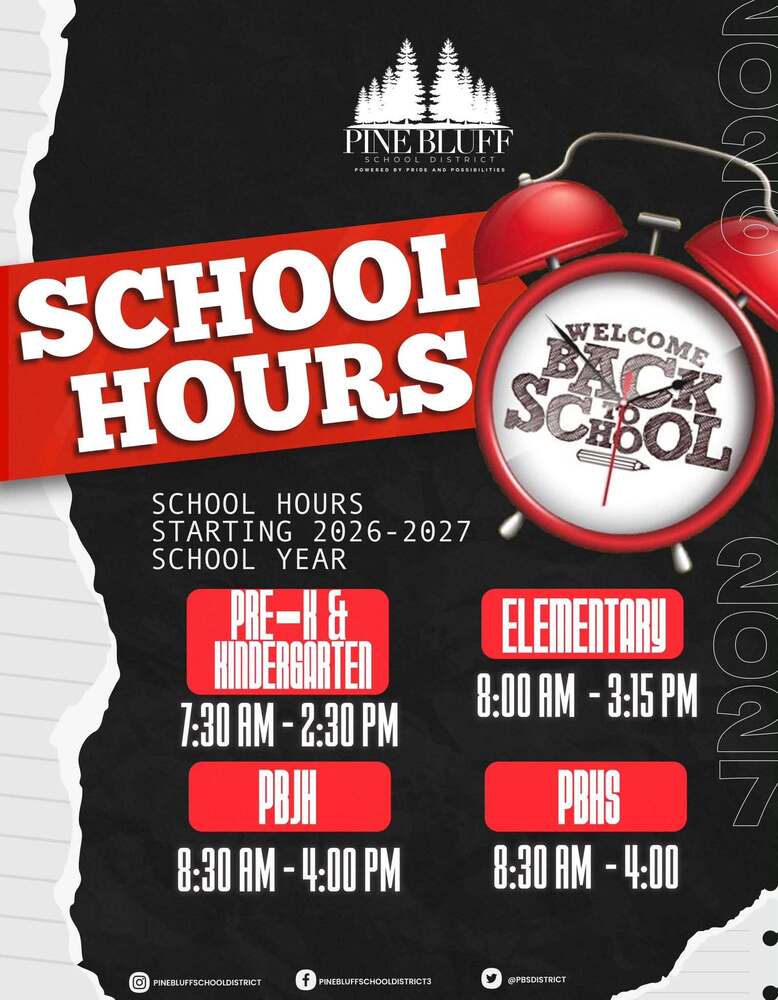 2026-2027 School Hours
