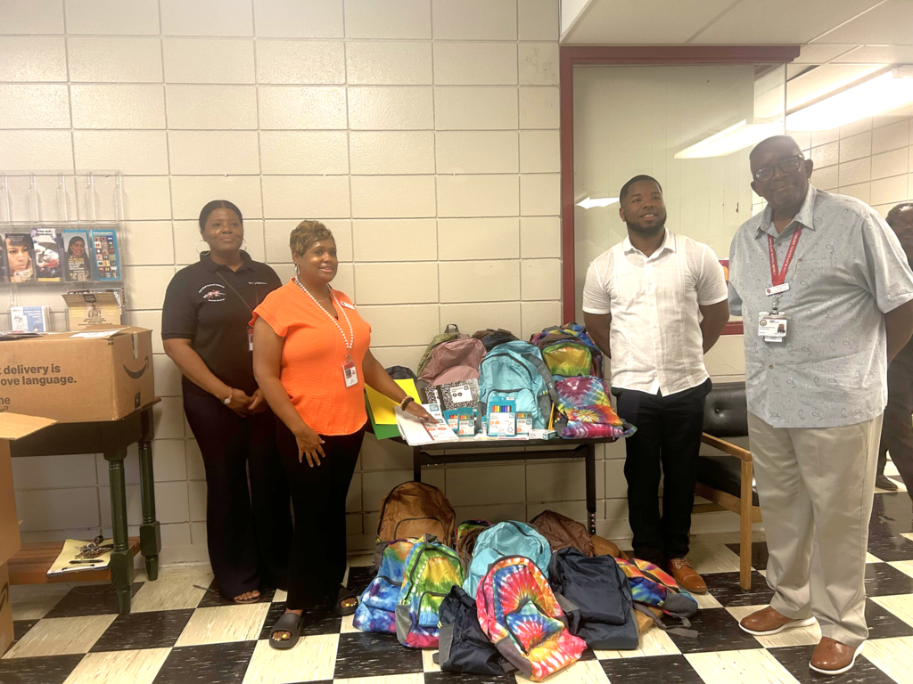 Backpack donation