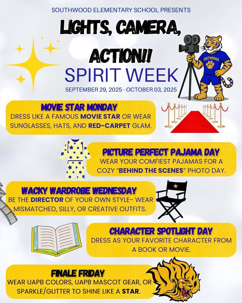 spirit week details 