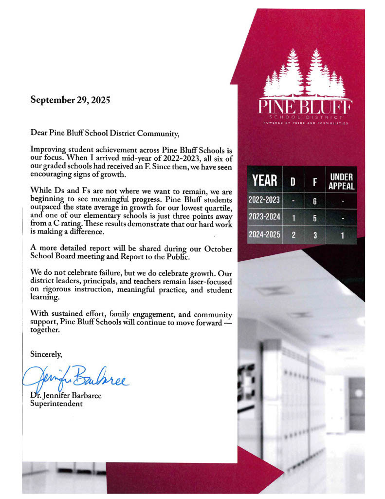 Message from Our Superintendent