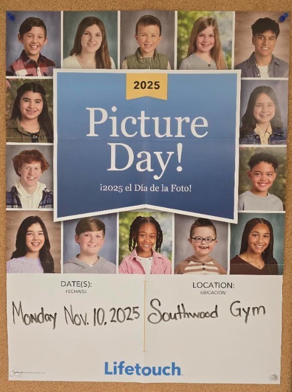 Lifetouch Picture Day, Monday, November 10, 2025