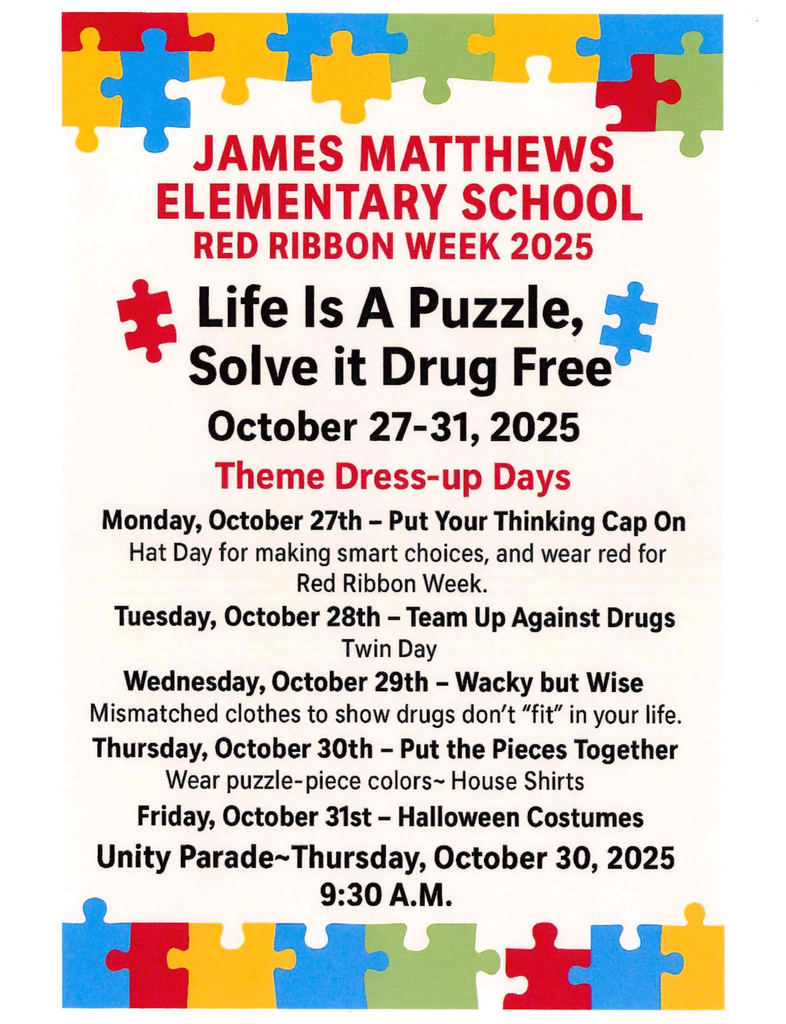 JMES Red Ribbon Week
