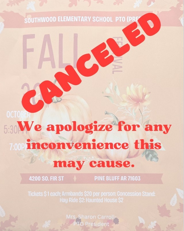 Fall festival canceled