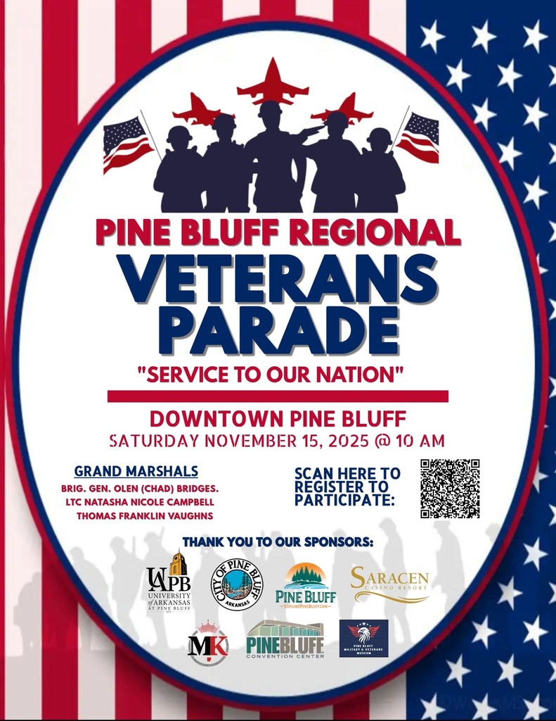Veterans Day parade Nov. 15, 2025, 10:00am