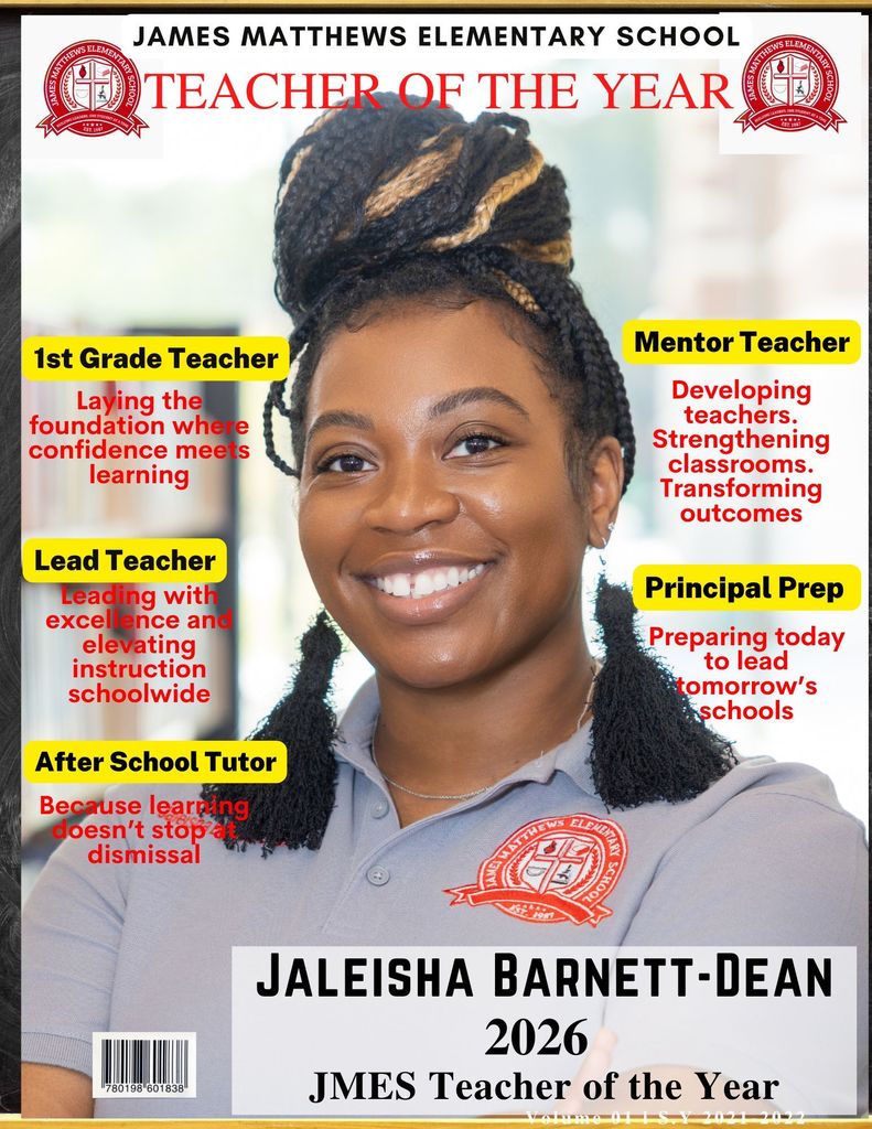 2026 Teacher of the Year