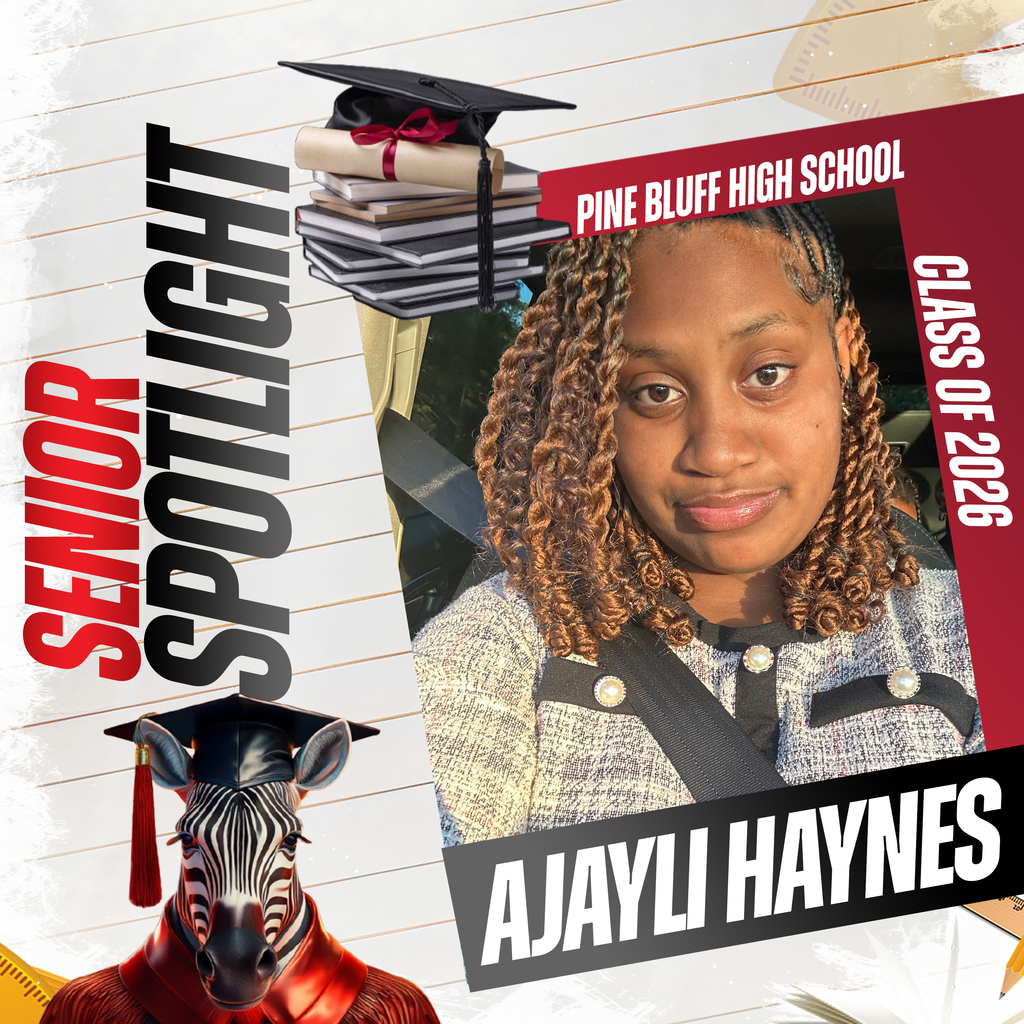 A poster features a smiling young woman. The words "Senior Spotlight" and "Class of 2026" are visible.