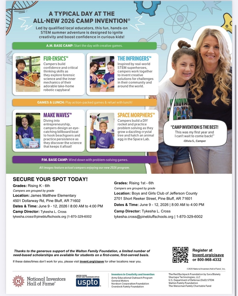 Camp Invention details