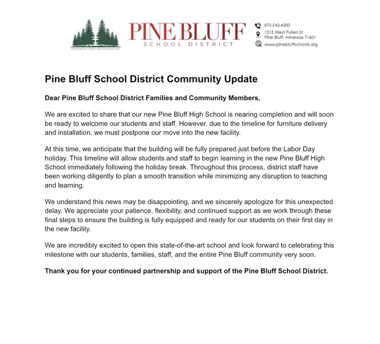 community update
