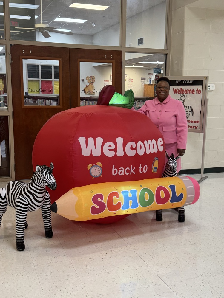 Dr. Dockett- Wilson is ready for her first day of school.