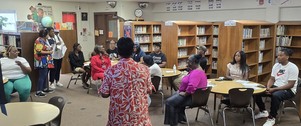 picture of ATLAS meeting for 3rd grade parents