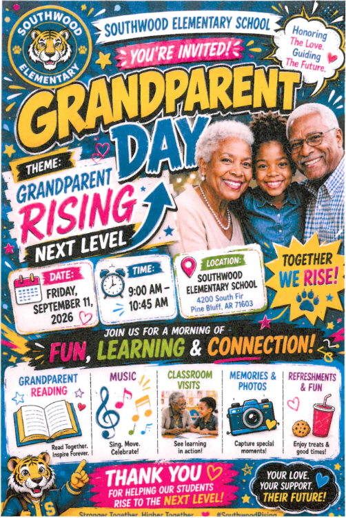 Grandparents Day, September 11, 2026, 9:00am - 10:45am