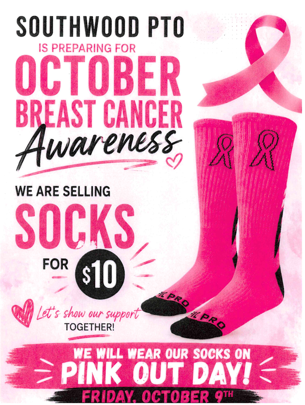 PTO Fundraiser, $10 socks