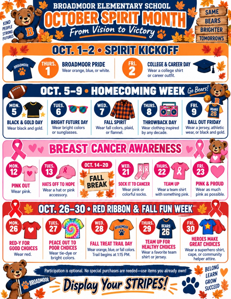 Spirit Month